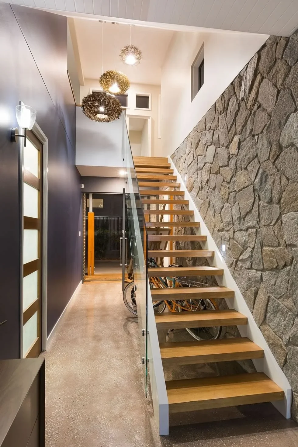 custom home builders stair case on the gold coast