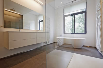 Home Renovation Finished Bathroom